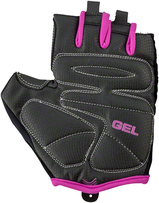 Bellwether Gel Supreme Gloves - Fuchsia, Short Finger, Women's, Small