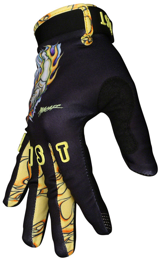 Load image into Gallery viewer, Fist Handwear Mike Metzger Flaming Plug Glove- Multi-Color, Full Finger, XS
