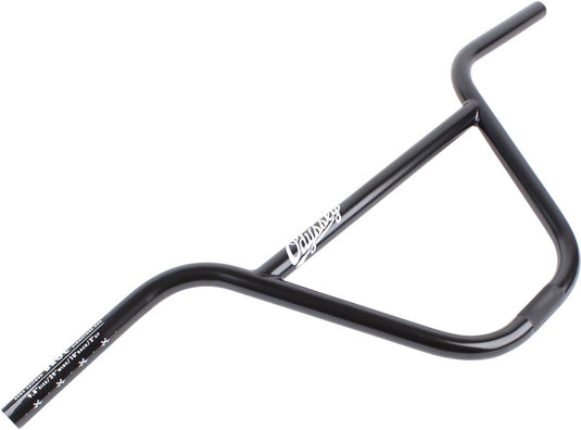 Odyssey Broc BMX Handlebar 22.2mm Clamp 9.in Backsweep 10° Steel Black MTB