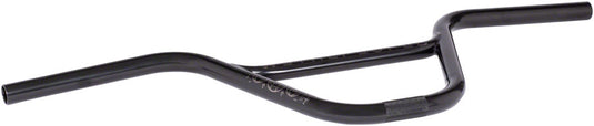 We The People Utopia Handlebar 8.75in Rise 22.2mm 5° Clamp Black ED Steel BMX