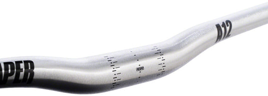 ProTaper A12 Handlebar - 810mm, 12mm Rise, 31.8mm, Aluminum, Polished Silver