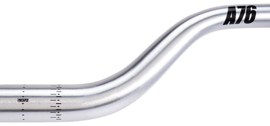 ProTaper A76 Handlebar - 810mm, 76mm Rise, 31.8mm, Aluminum, Polished Silver