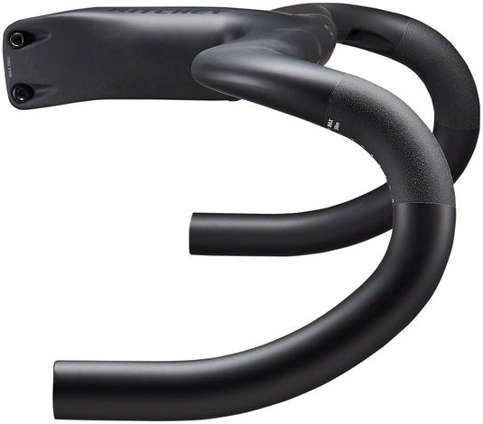 Ritchey Superlogic Butano Ridge Drop Handlebar - Integrated Bar/Stem, Carbon, 44cm, 110mm, Matte Carbon