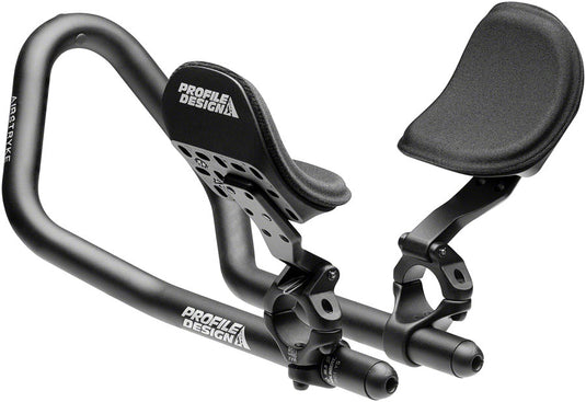 Profile Design Airstryke II Aluminum Aerobar: Ergo Armrest, L2 Flip-Up Bracket,