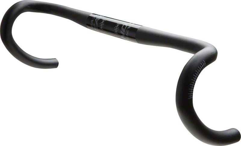 Load image into Gallery viewer, Easton EA70 Drop Handlebar 31.8mm Clamp 46cm 130 Drop 80 Reach Black Aluminum
