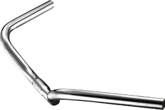 Zoom Cruiser Handlebar 595mm Wide 66mm Rise 43° Sweep 25.4 Diameter Aluminum