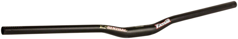 Load image into Gallery viewer, Renthal FatBar V2 Handlebar 31.8mm 20x800mm 7° Back Sweep Black Aluminum
