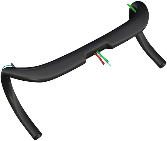 Deda Elementi Superzero DCR Drop Handlebar 44cm 31.7mm Black Internal Aluminum