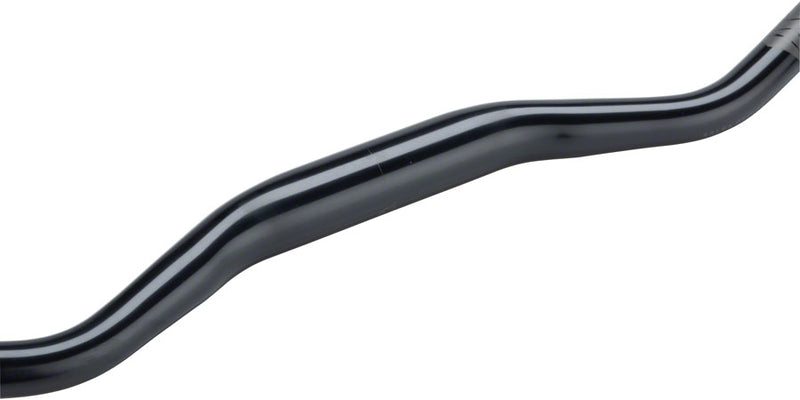 Load image into Gallery viewer, Salsa Bend Bar Deluxe 23° Back 5° Up 31.8 710mm width Black Aluminum Mountain
