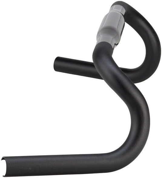 Salsa Woodchipper Deluxe Drop Handlebar 31.8mm Clamp 46cm Black Aluminum