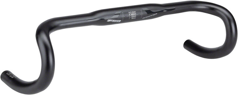 Load image into Gallery viewer, Full Speed Ahead Gossamer Compact Drop Handlebar Aluminum 31.8mm 44cm Black
