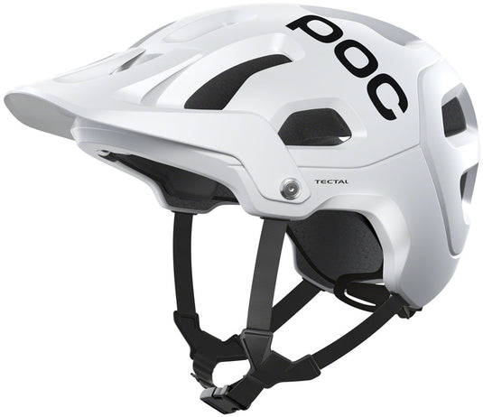 POC-Tectal-Helmet-Small-(51-54cm)-Half-Face-Visor-Adjustable-Fitting-Recco-Reflector-Aramid-Grid-White-HLMT5418-Bicycle-Helmets