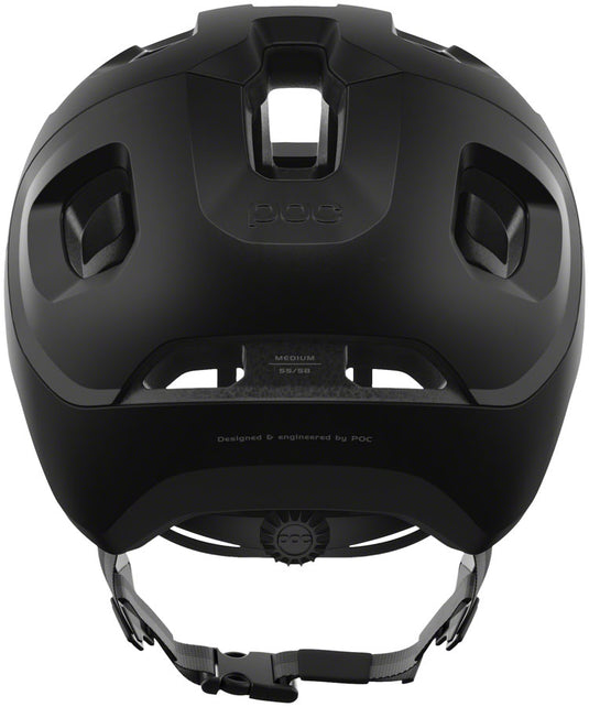 POC Axion MTB Helmet Unibody Shell 360 Adjustment Fit Uranium Black Matte, Large