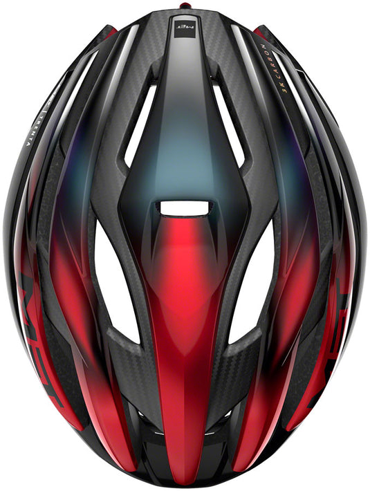 MET Trenta 3K Carbon MIPS Helmet - Red Iridescent, Medium