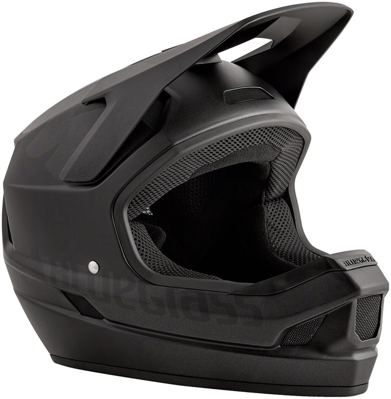 Load image into Gallery viewer, Bluegrass-Legit-Helmet-Large-(58-60cm)-Full-Face-Visor-Double-D-Buckle-Helmet-Soft-Bag-Black-HLMT5026-Bicycle-Helmets
