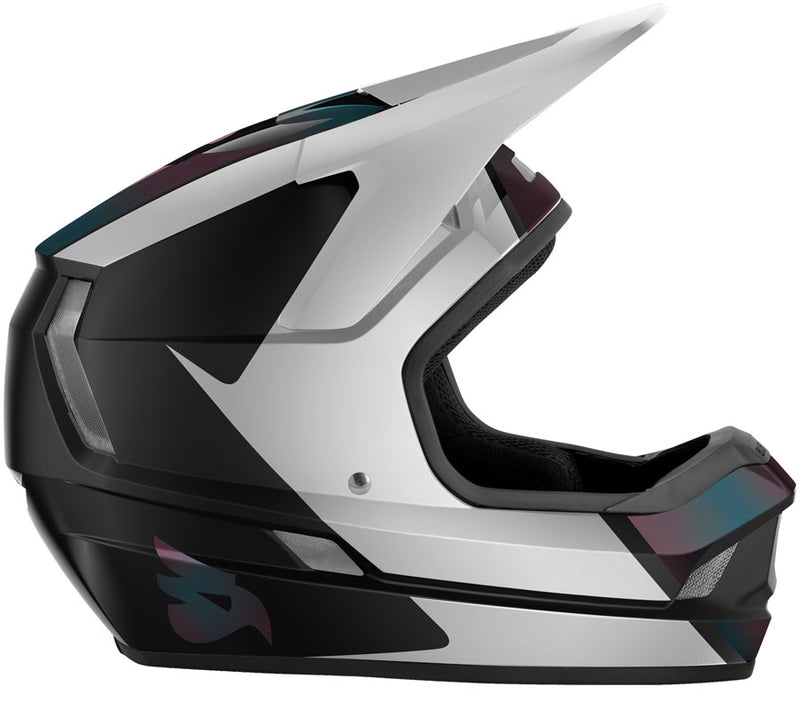 Load image into Gallery viewer, Bluegrass Legit Fiberglass EPS Full Face Helmet Matte White Iridescent, Large
