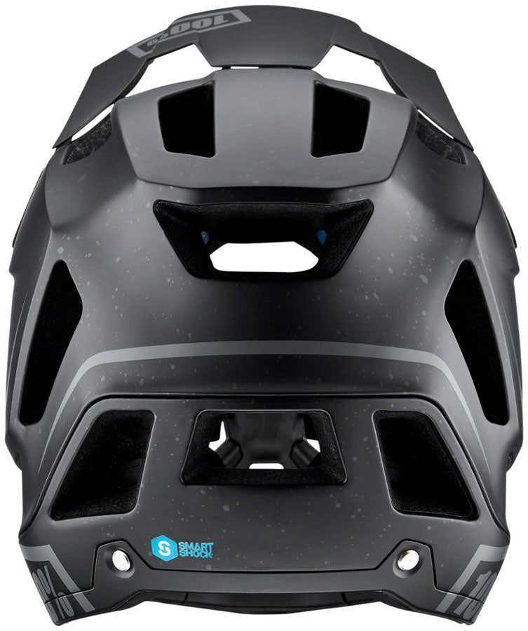 Load image into Gallery viewer, 100% Trajecta Full Face Helmet with Fidlock - Black, Small
