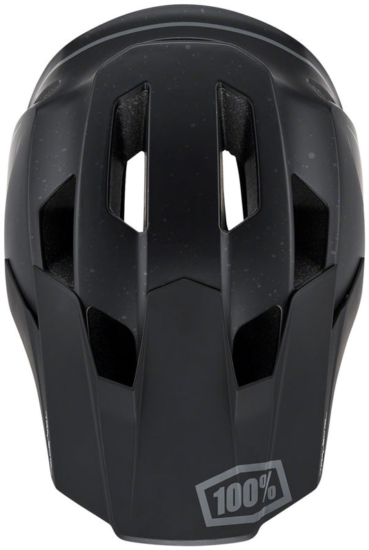 100% Trajecta Full Face Helmet with Fidlock - Black, Large