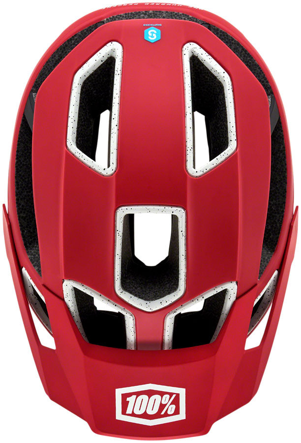 Load image into Gallery viewer, 100% Altec Helmet Smartshock Fidlock Multi-Density EPS Deep Red, X-Small/Small
