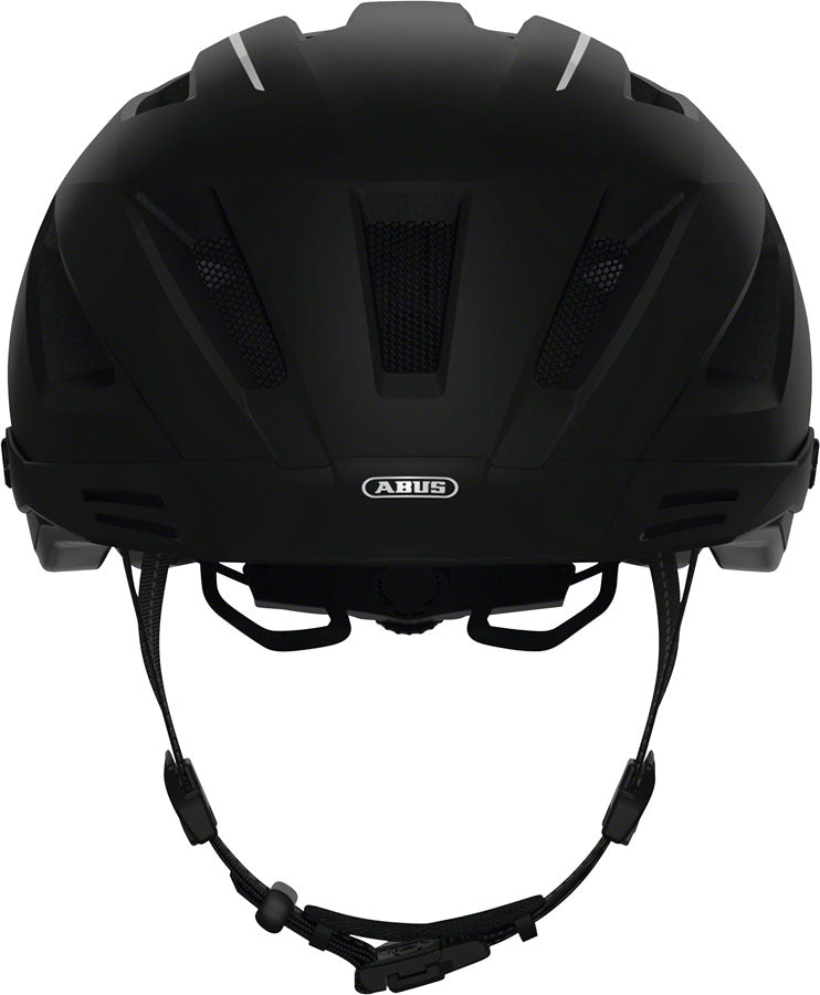 Load image into Gallery viewer, Abus Pedelec 2.0 Helmet W/ Rear Light Fidlock Magnet Buckle Velvet Black, Medium
