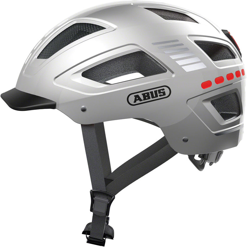 Load image into Gallery viewer, Abus-Hyban-2.0-LED-Helmet-Large-With-Light-Grey-HLMT6493-Bicycle-Helmets
