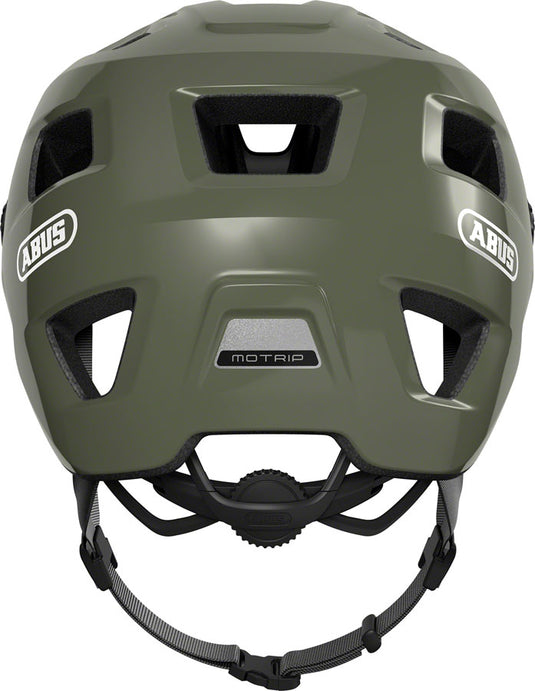 Abus MoTrip Helmet Zoom Ace MTB Adjustable Strap Divider Pine Green, Medium