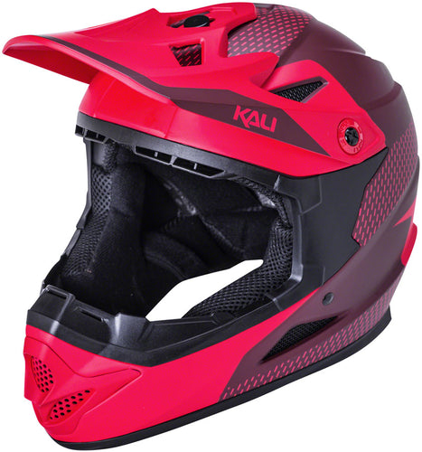 Kali-Protectives-Zoka-Helmet-Small-(55-56cm)-Full-Face-Detachable-Visor-Anti-Microbial-Pads-Red-HLMT1257-Bicycle-Helmets