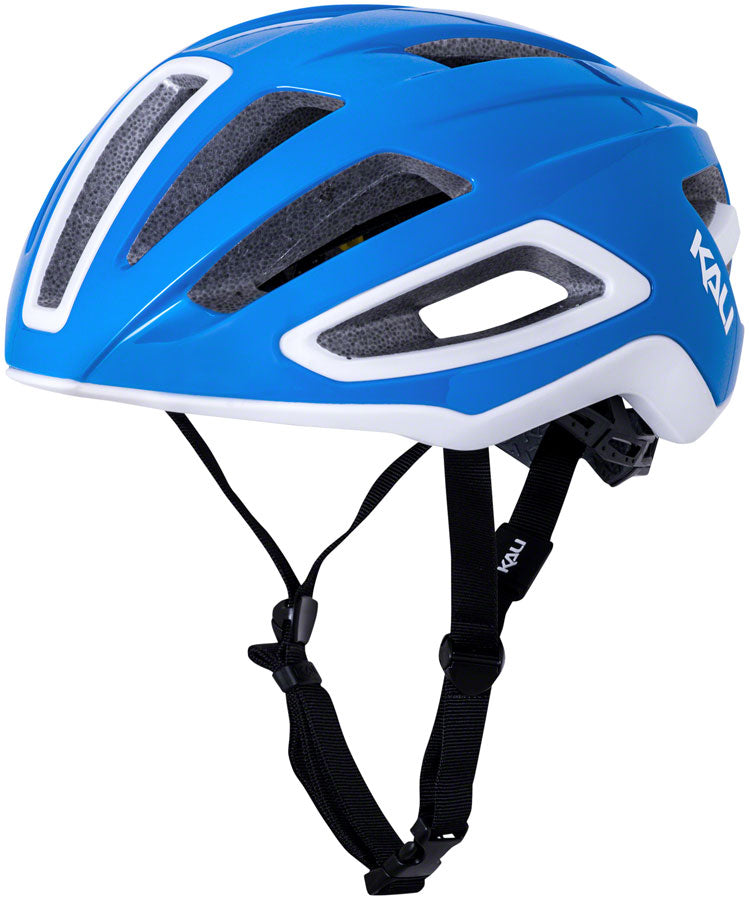 Load image into Gallery viewer, Kali-Protectives-Uno-Helmet-Small-Medium-(55-61cm)-Half-Face-Low-Density-Layer-Anti-Microbial-Pads-Locking-Bucklesliders-Micro-Fit-Closure-System-Blue-HLMT1322-Bicycle-Helmets
