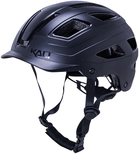 Kali-Protectives-Cruz-Helmet-Small-Medium-(55-61cm)-Half-Face-Visor-With-Light-Black-HLMT1347-Bicycle-Helmets