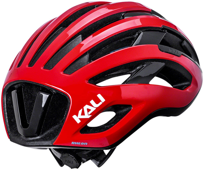 Load image into Gallery viewer, Kali Protectives Grit LDL Helmet Unibody Gloss Red/Matte Black, Small/Medium
