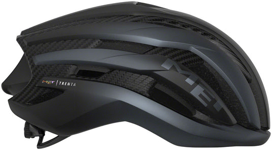 MET Trenta 3K Carbon MIPS Helmet In-Mold Safe-T Orbital Fit Matte Black, Medium