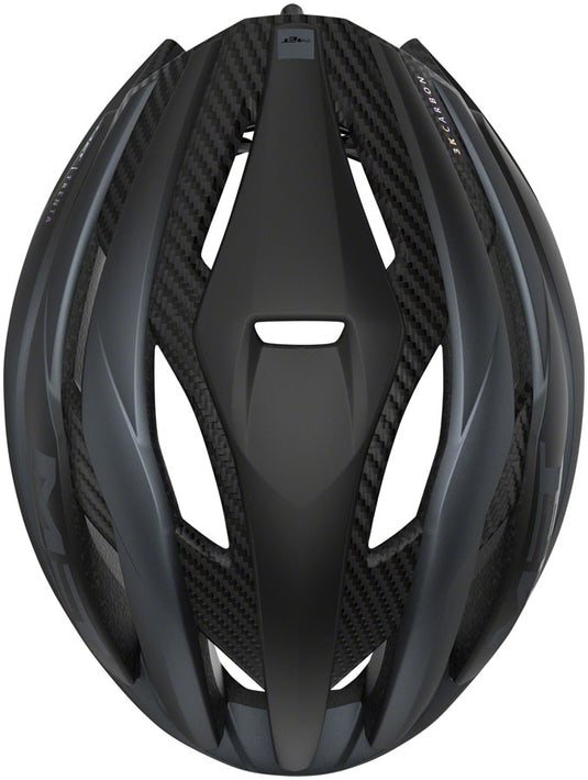 MET Trenta 3K Carbon MIPS Helmet In-Mold Safe-T Orbital Fit Matte Black, Medium