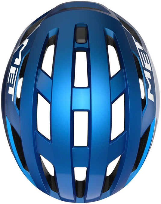 MET Vinci MIPS Road Helmet In-Mold EPS Safe-T DUO Fit Glossy Blue Metallic Small