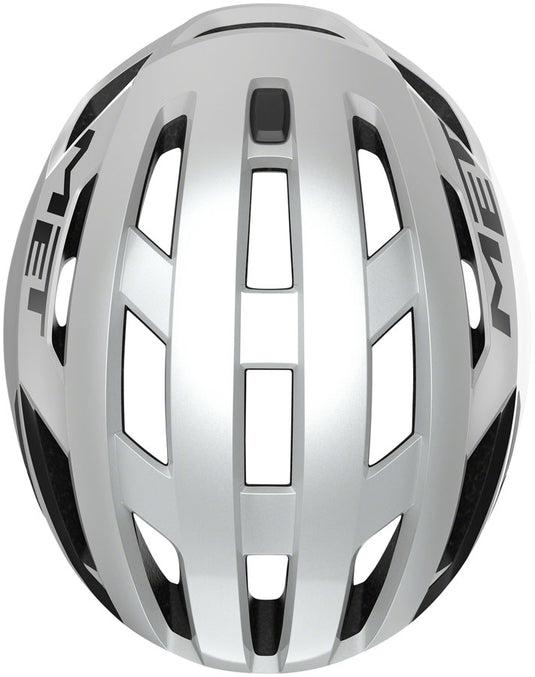 MET Vinci MIPS Road Helmet In-Mold EPS Safe-T DUO Fit Matte White/Silver, Medium