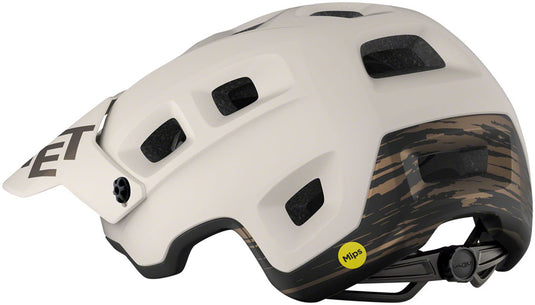 MET Terranova MIPS Mountain Helmet Safe-T DUO Fit Matte Off-White/Bronze, Large