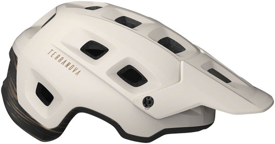 MET Terranova MIPS Mountain Helmet Safe-T DUO Fit Matte Off-White/Bronze, Medium