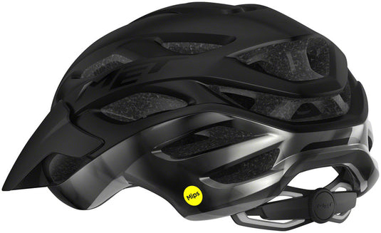 MET Veleno MIPS MTB Helmet In-Mold Safe-T Upsilon Fit Matte/Glossy Black, Small