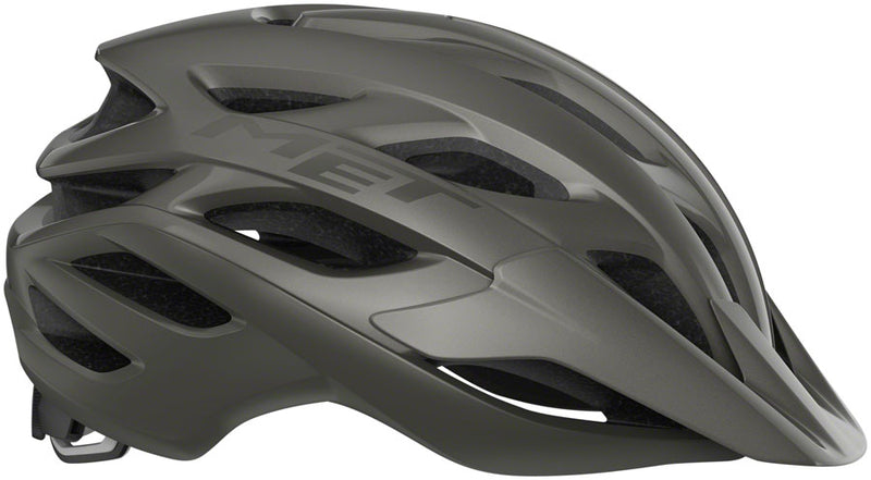 Load image into Gallery viewer, MET Veleno MIPS MTB Helmet In-Mold Safe-T Upsilon Matte Titanium Metallic, Small
