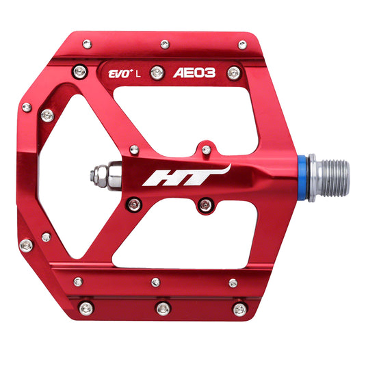 HT-Components-AE03-Evo-Pedals-Flat-Platform-Pedals-Aluminum-Chromoly-Steel-PEDL1511-Bicycle-Pedals