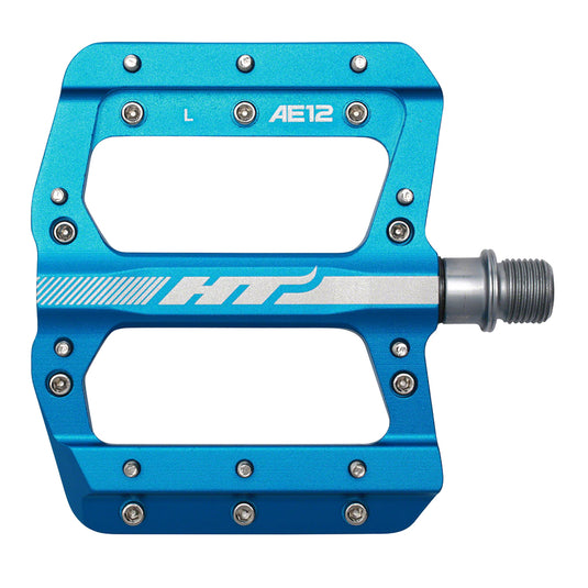 HT-Components-AE12-Pedals-Flat-Platform-Pedals-Aluminum-Chromoly-Steel-PEDL1456-Bicycle-Pedals