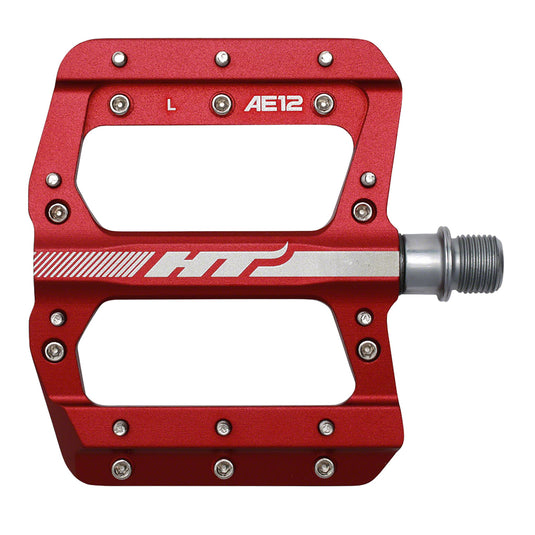 HT-Components-AE12-Pedals-Flat-Platform-Pedals-Aluminum-Chromoly-Steel-PEDL1463-Bicycle-Pedals