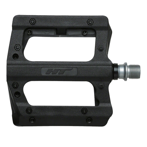 HT-Components-PA12A-Pedals-Flat-Platform-Pedals-Nylon-Composite-Chromoly-Steel-PEDL1479-Bicycle-Pedals