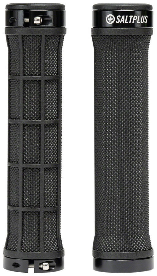 Salt Plus Locked Grips - Black, No Flange