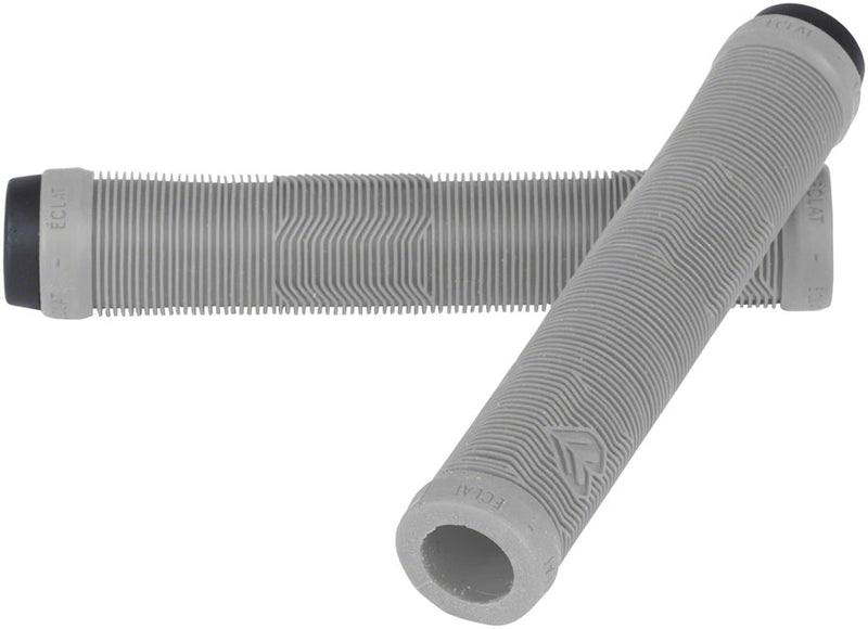 Load image into Gallery viewer, Eclat Pulsar Grips - Gray Includes Made In USA Eclat Nylon Barends
