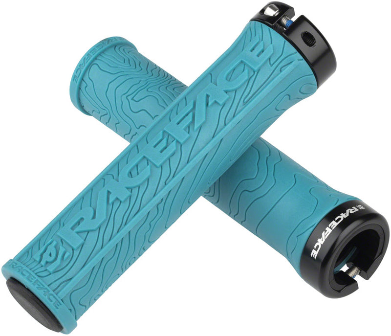 Load image into Gallery viewer, RaceFace-Half-Nelson-Grips-Lock-On-Grip-133-Bicycle-Grips
