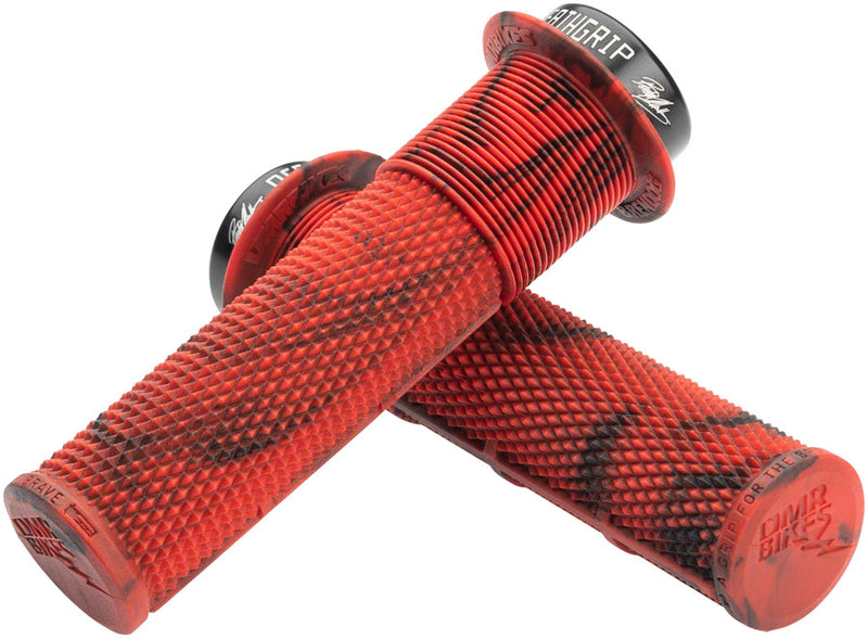 Load image into Gallery viewer, DMR-DeathGrip-Flanged-Grips-Grips-Lock-On-Grip-140-Bicycle-Grips
