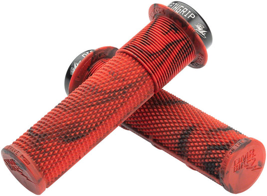 DMR-DeathGrip-Flanged-Grips-Grips-Lock-On-Grip-140-Bicycle-Grips