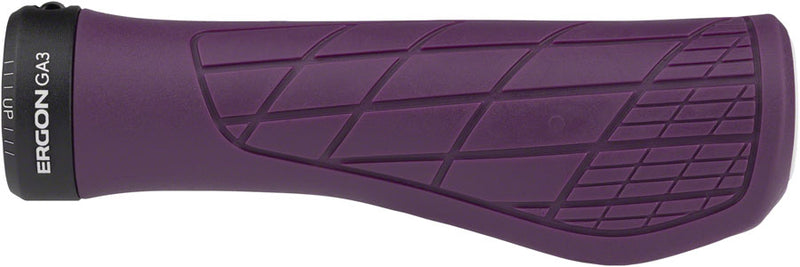 Load image into Gallery viewer, Ergon GA3 Grips - Purple Reign, Lock-On, Small
