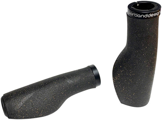 PDW-Cork-Chop-Grips-Lock-On-Grip-128-Bicycle-Grips