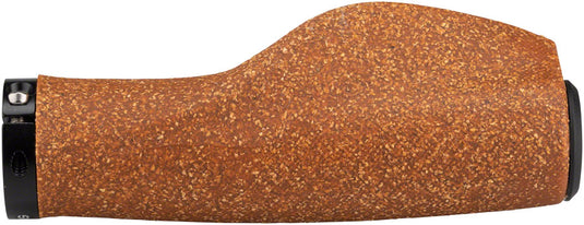 Portland Design Works Cork Chop Grips - Natural, Lock-On